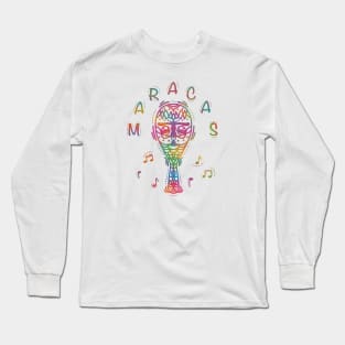 Mexican maracas Cinco de Mayo Long Sleeve T-Shirt